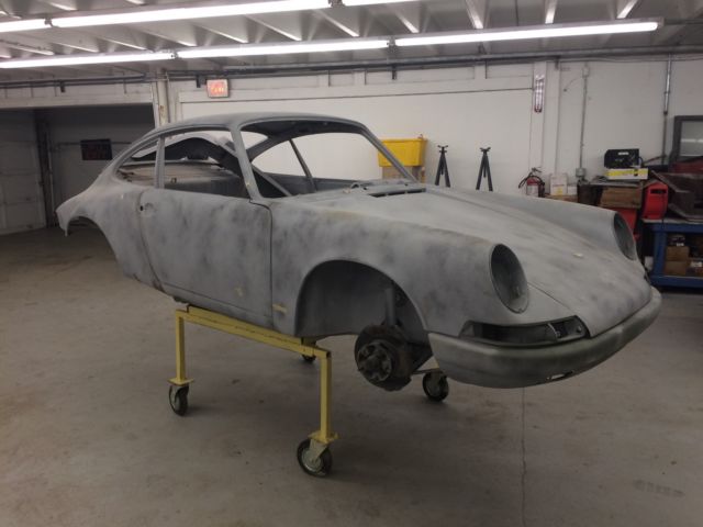 1969 Silver Porsche 911 Coupe
