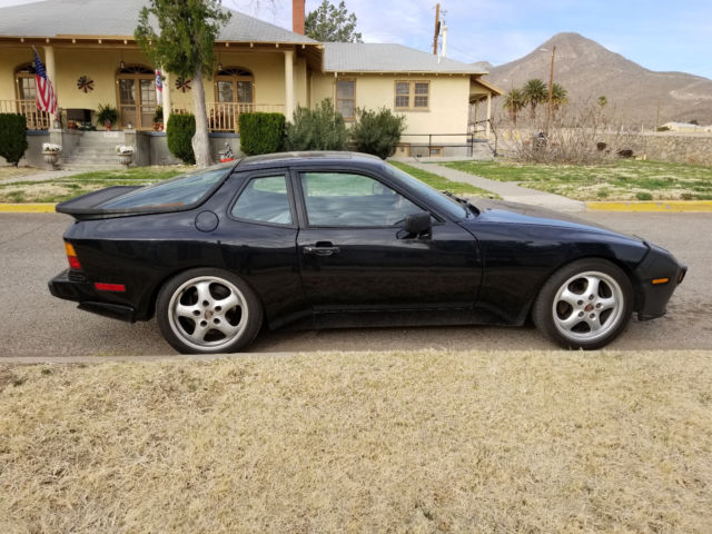 1988 Black Porsche 944 Coupe