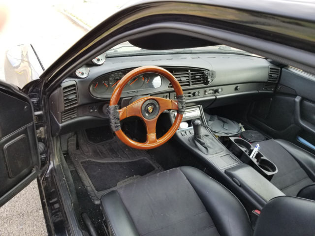 1988 Black Porsche 944 Coupe