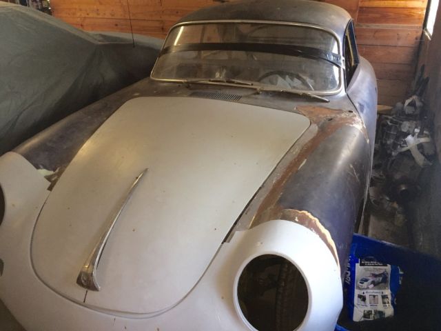 1965 Blue Porsche 356 Coupe