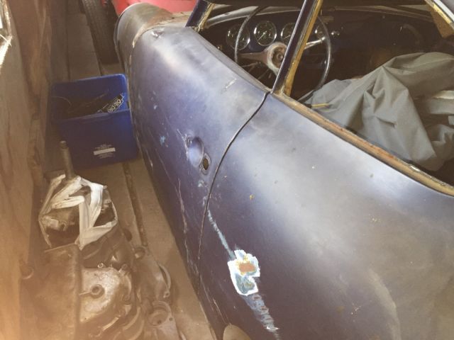 1965 Blue Porsche 356 Coupe