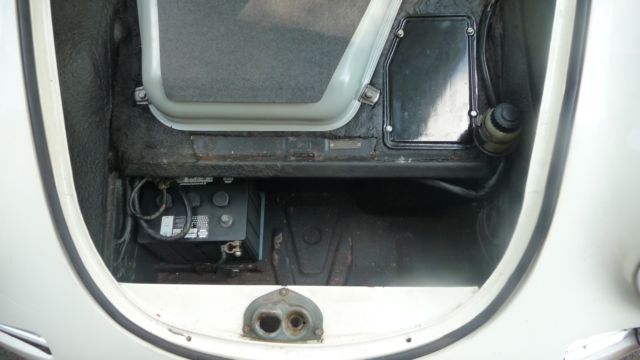 1964 White Porsche 356 Coupe