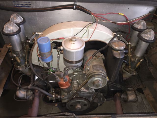 1965 Silver Porsche 356 Convertible