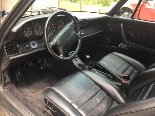 1992 Gray Porsche 911 Coupe