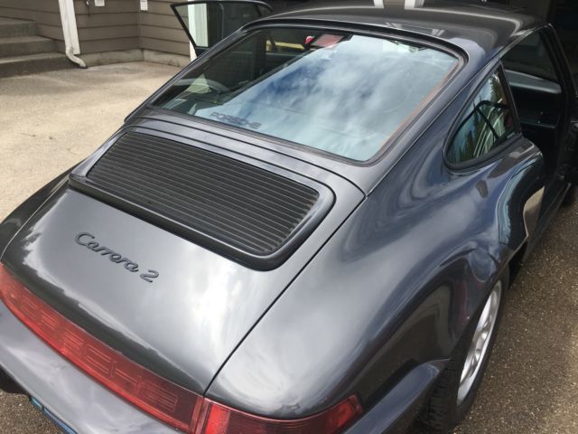 1992 Gray Porsche 911 Coupe