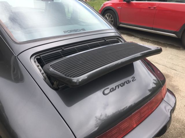 1992 Gray Porsche 911 Coupe