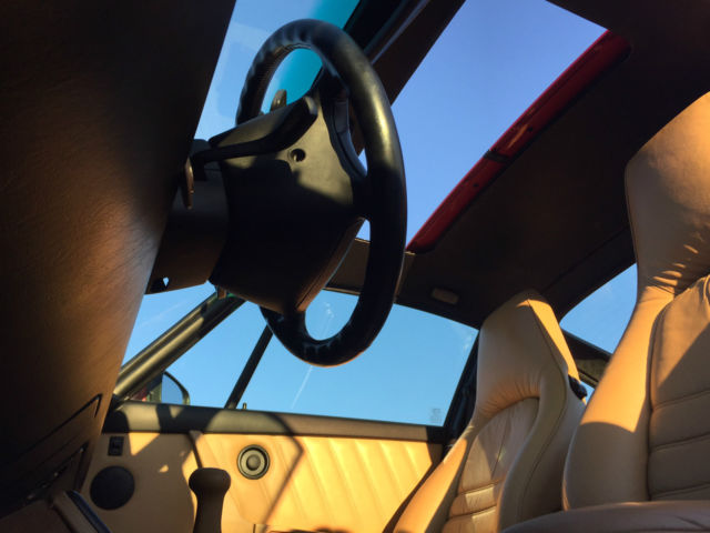 1990 Red Porsche 911 Coupe