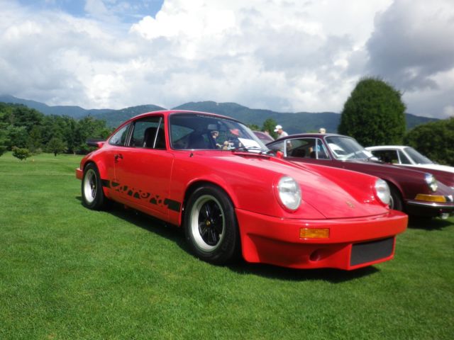 1988 Red Porsche 911 Convertible