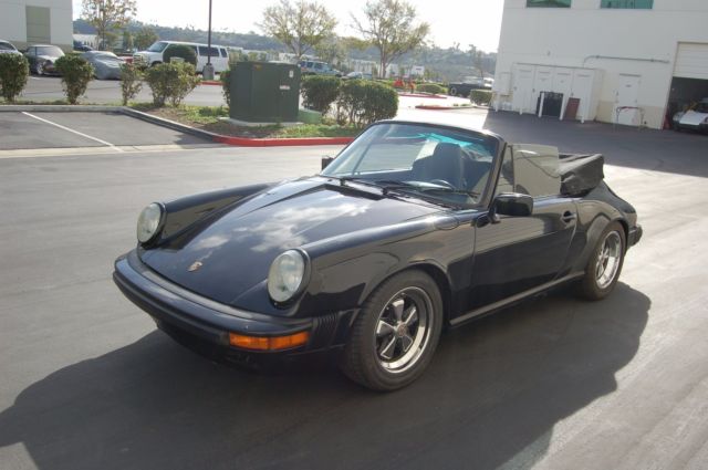 1988 Black Porsche 911