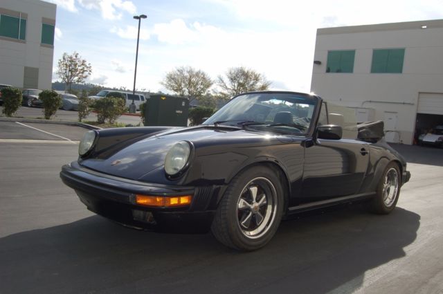 1988 Black Porsche 911
