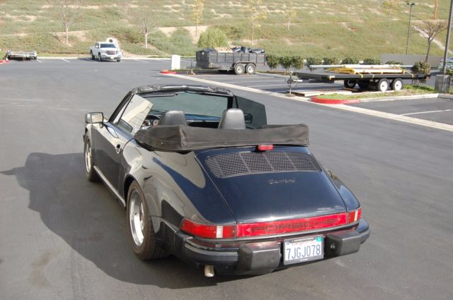 1988 Black Porsche 911
