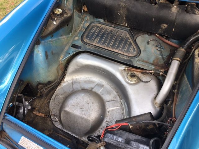 1973 Blue Porsche 911 Coupe