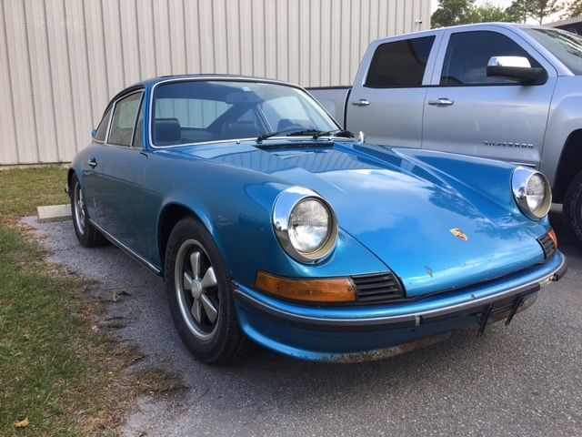 1973 Blue Porsche 911 Coupe