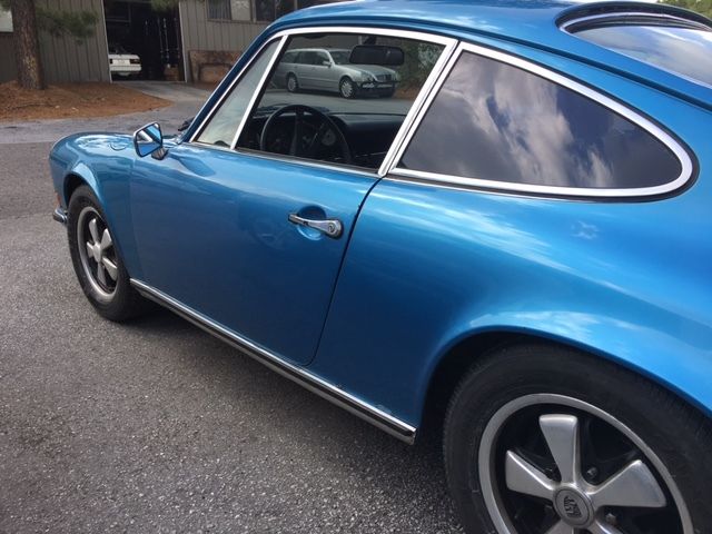 1973 Blue Porsche 911 Coupe