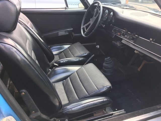 1973 Blue Porsche 911 Coupe