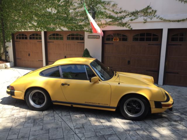 1980 Talbot Yellow Porsche 911