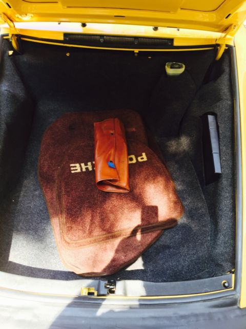 1980 Talbot Yellow Porsche 911