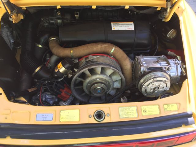 1980 Talbot Yellow Porsche 911