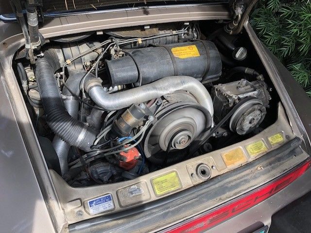 1982 Gold Porsche 911 Coupe