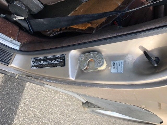 1982 Gold Porsche 911 Coupe