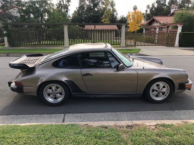 1982 Gold Porsche 911 Coupe