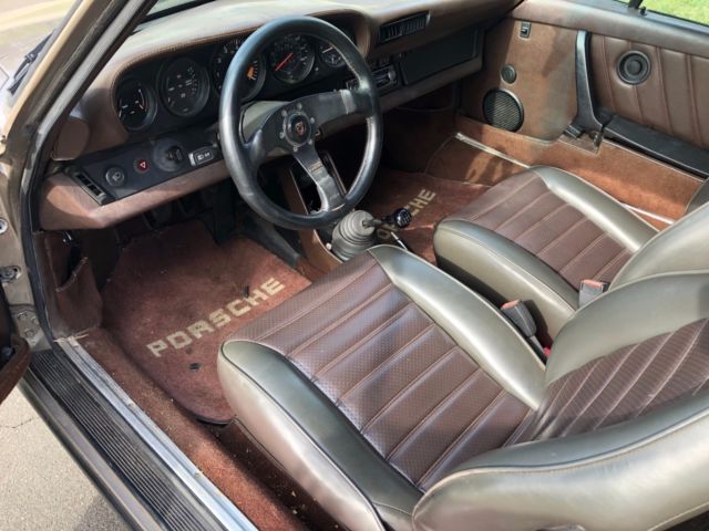 1982 Gold Porsche 911 Coupe