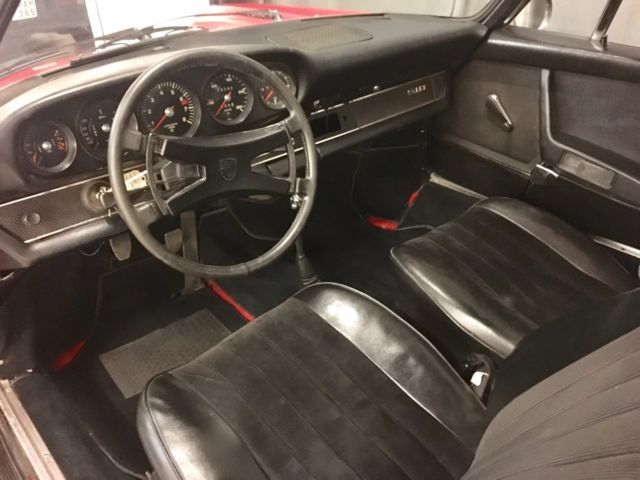1970 Red Porsche 911 Coupe