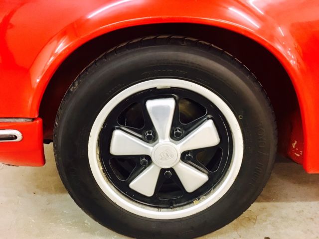 1970 Red Porsche 911 Coupe