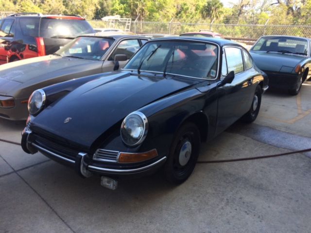 1966 Black Porsche 912 Coupe
