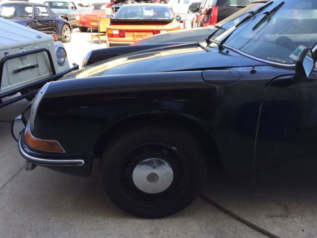 1966 Black Porsche 912 Coupe