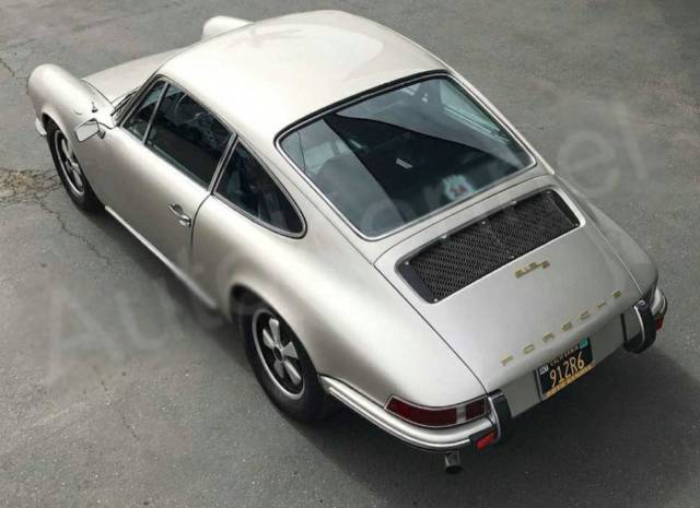 1969 Silver Porsche 911 Coupe