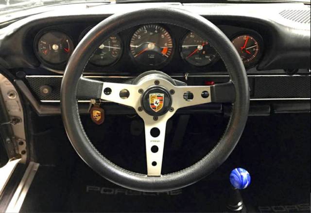 1969 Silver Porsche 911 Coupe