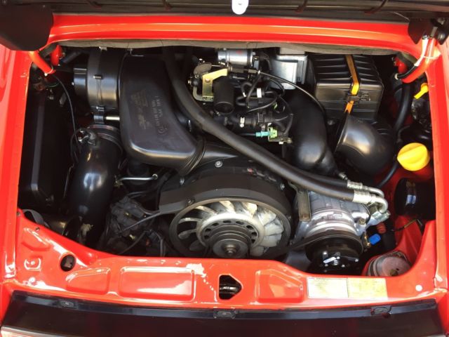 1991 GUARDSMAN RED Porsche 911 CABRIOLET