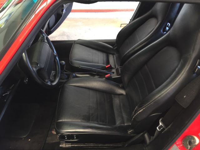 1991 GUARDSMAN RED Porsche 911 CABRIOLET