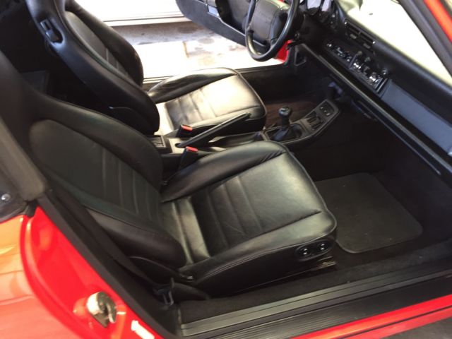 1991 GUARDSMAN RED Porsche 911 CABRIOLET