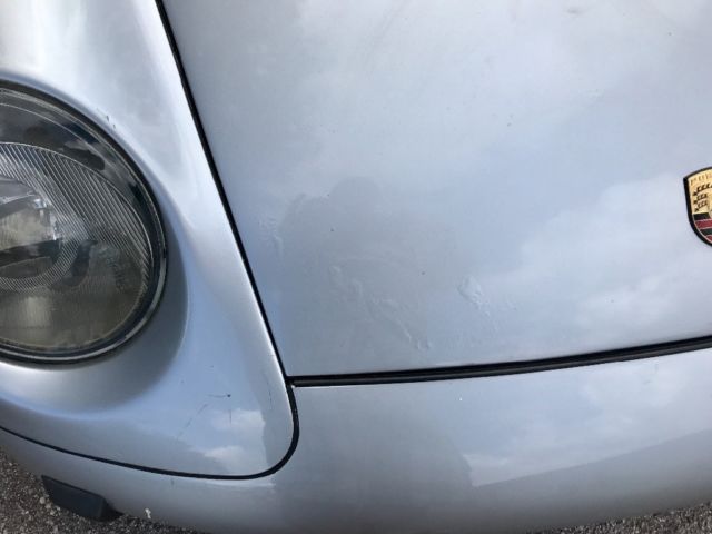 1969 Silver Porsche 911 Convertible