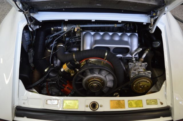 1982 White Porsche 911 Convertible