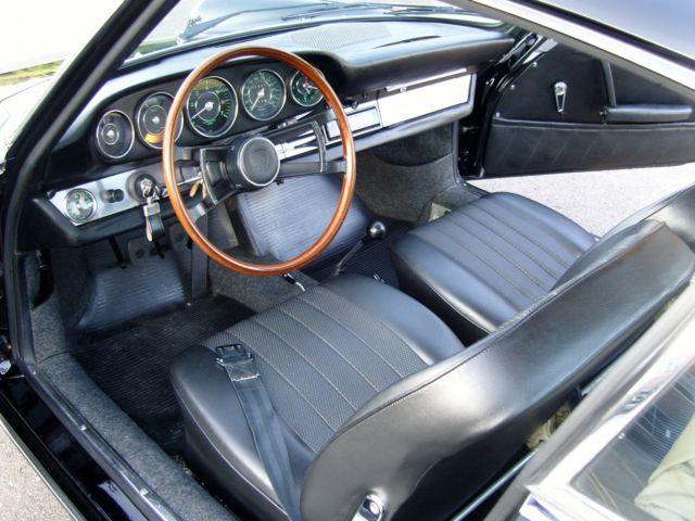 1967 Black Porsche 912 Coupe