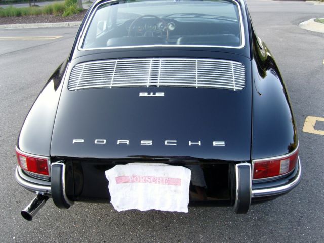 1967 Black Porsche 912 Coupe