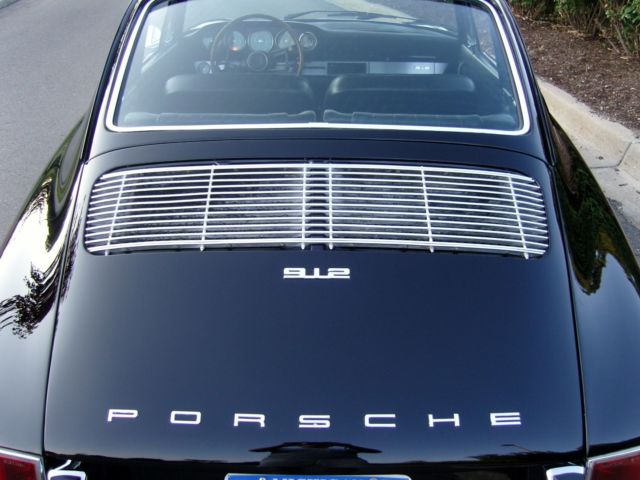 1967 Black Porsche 912 Coupe