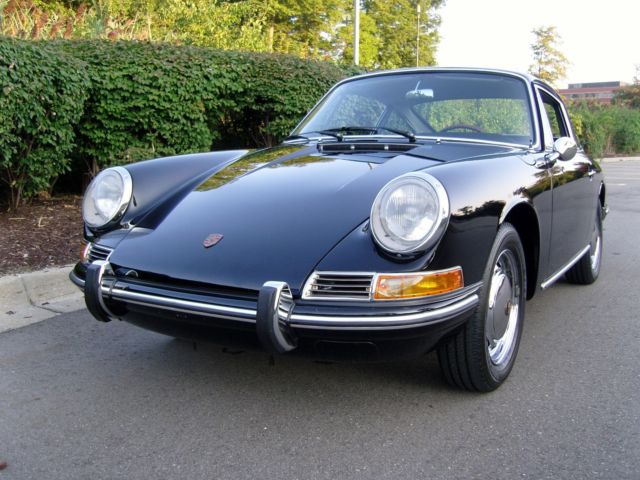 1967 Black Porsche 912 Coupe