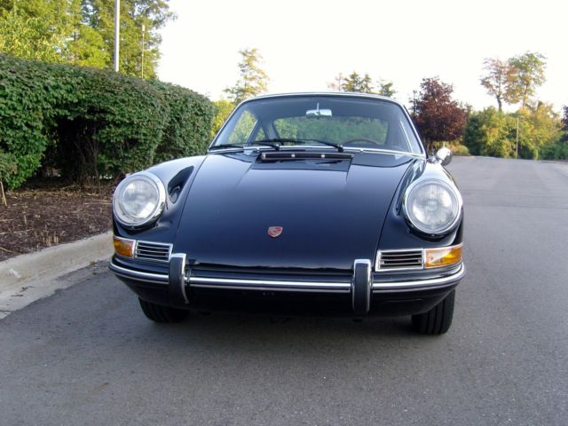 1967 Black Porsche 912 Coupe