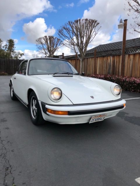 1976 White Porsche 912 Coupe