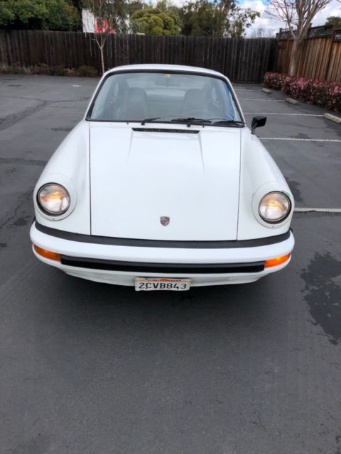 1976 White Porsche 912 Coupe