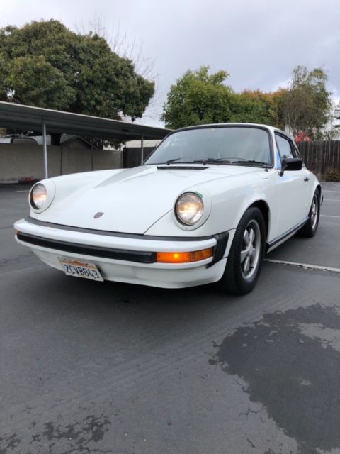 1976 White Porsche 912 Coupe