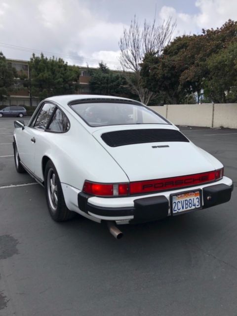 1976 White Porsche 912 Coupe