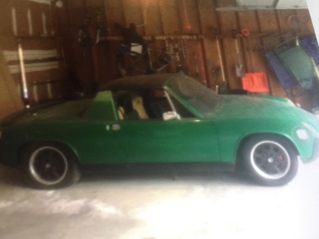 1975 Green Porsche 914 Coupe