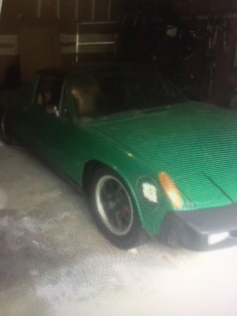 1975 Green Porsche 914 Coupe