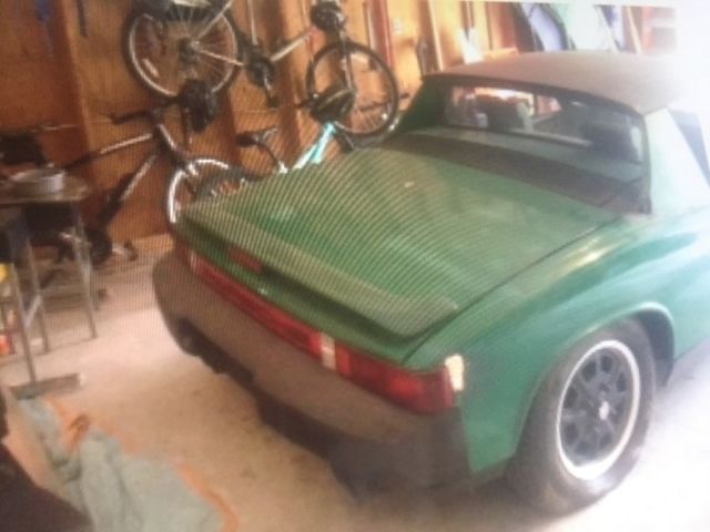 1975 Green Porsche 914 Coupe