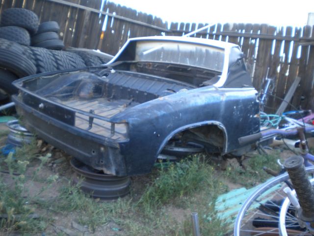 1970 BLACK Porsche 914
